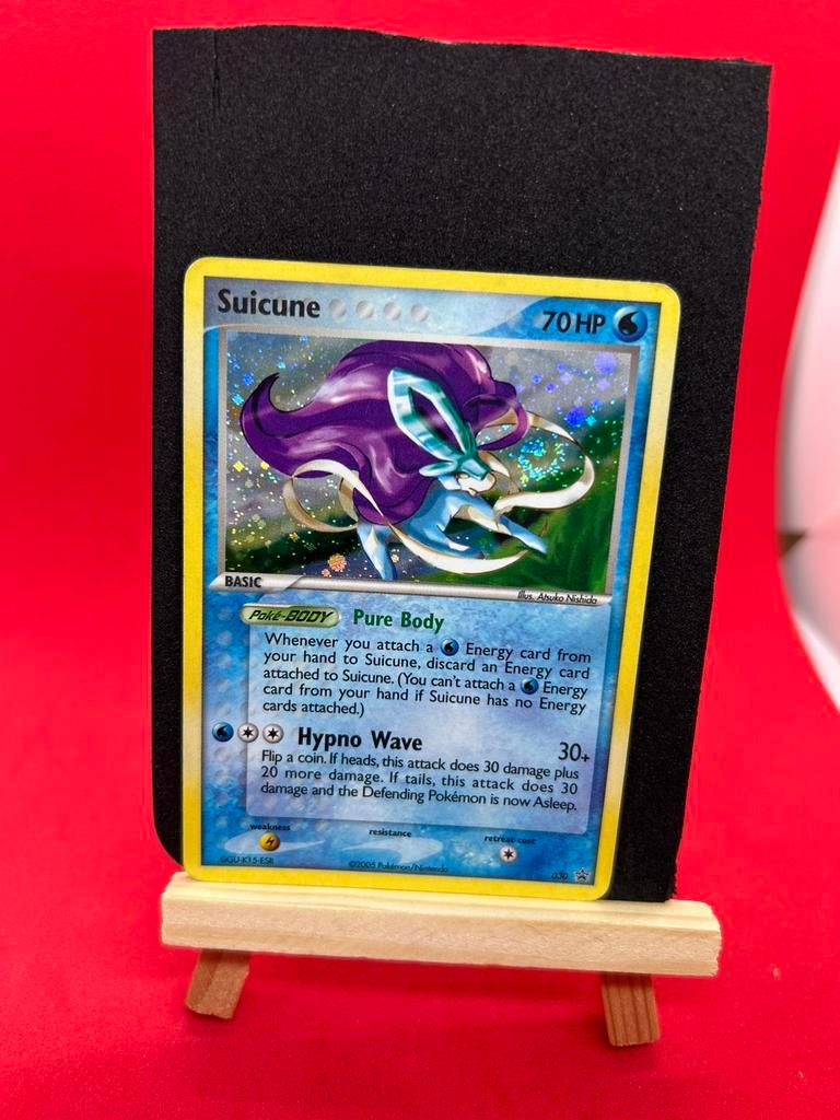 Suicune (030) – Black Star Promo – Holo, Ophalen of Verzenden, Zo goed als nieuw