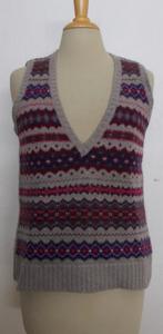 Noors look 100% wollen jumper/pullover van Henry Cotton's!44, Verzenden, Zo goed als nieuw, Maat 42/44 (L), Bruin