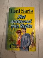 Leni Saris - Het antwoord was liefde, Ophalen of Verzenden, Gelezen, Leni Saris