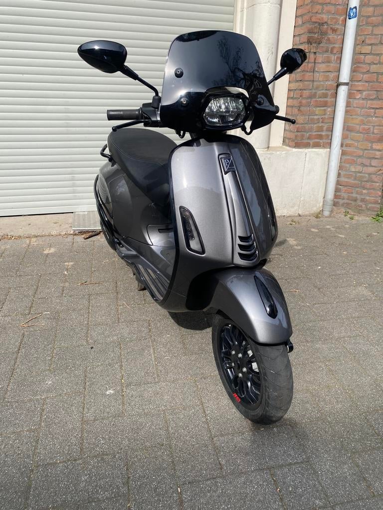 Vespa Sprint iget BROM e4 Custom agaath grijs full options, -, Verzenden, -, Vespa
