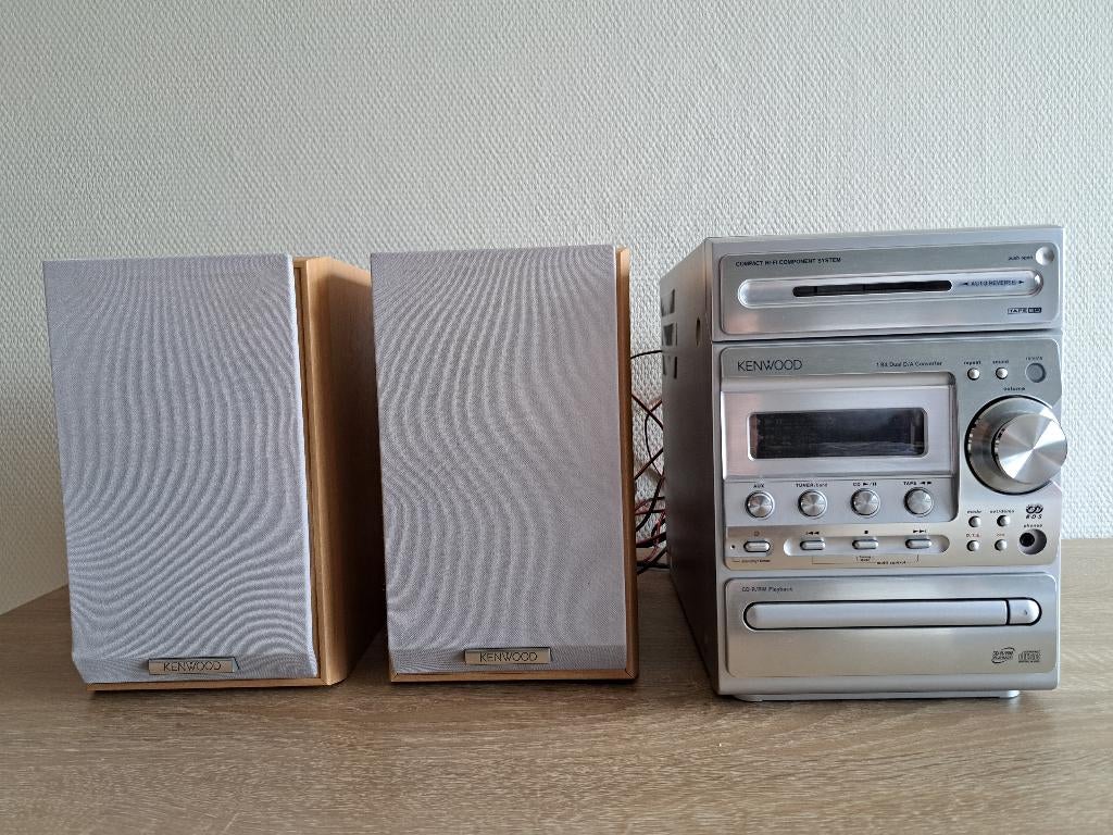 Kenwood micro Hi-Fi systeem - Stereo set, Audio, Tv en Foto, Stereo-sets, Ophalen, Zo goed als nieuw, Tuner of Radio, Overige merken