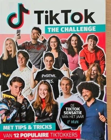 TikTok The Challenge Boek, Ophalen of Verzenden, Zo goed als nieuw, Diverse populaire TikTokkers