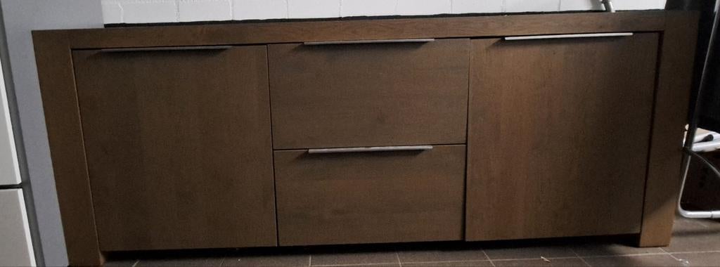 Stijlvol buffetkast met lades en deuren, Ophalen, Gebruikt, 100 tot 150 cm, 150 tot 200 cm