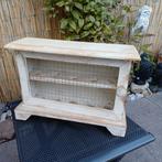 Houten eierkastje voor 10 eieren met gazen deurtje, Ophalen of Verzenden