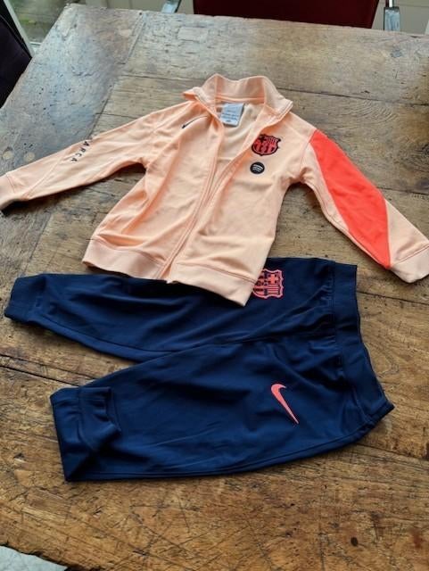 Nike FC Barcelona Strike Trainingspak Kids  2025/2026, Ophalen of Verzenden, Zo goed als nieuw, Nike, Jongen of Meisje