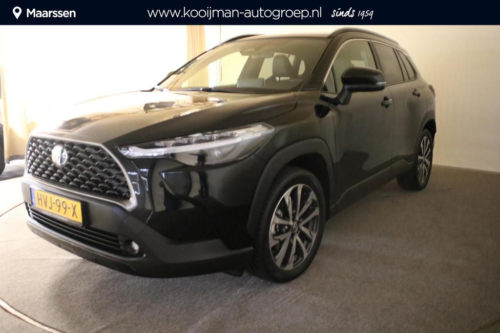 Toyota Corolla Cross Hybrid 200 Executive Edition Panoramada, Auto's, Toyota, Stof, Gebruikt, 4 cilinders, Zwart