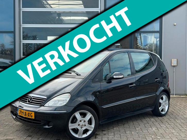 Mercedes-Benz A-klasse 140 | Automaat | Nw apk | Stoelverw, Auto's, Mercedes-Benz, Bedrijf, Te koop, A-Klasse, ABS, Airbags, Airconditioning