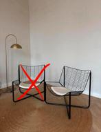 1 IKEA Draadstoel Vintage JÄRPEN, Ophalen, Gebruikt, Twee, Zwart