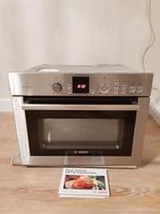 PRACHTIGE BOSCH RVS COMBI OVEN EN MAGNETRON, Ophalen, Zo goed als nieuw, 200 tot 400 m³ per uur, Onderbouw afzuigkap