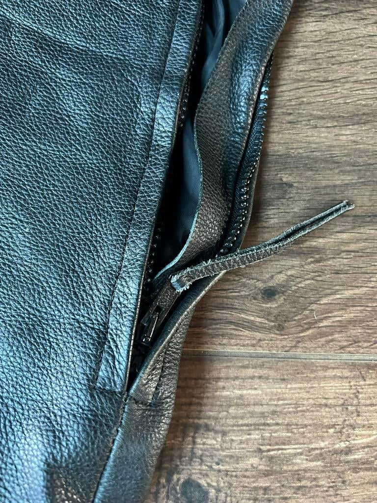 Leren motorbroek, Motoren, Kleding | Motorkleding, Ophalen, Tweedehands, Broek | leer