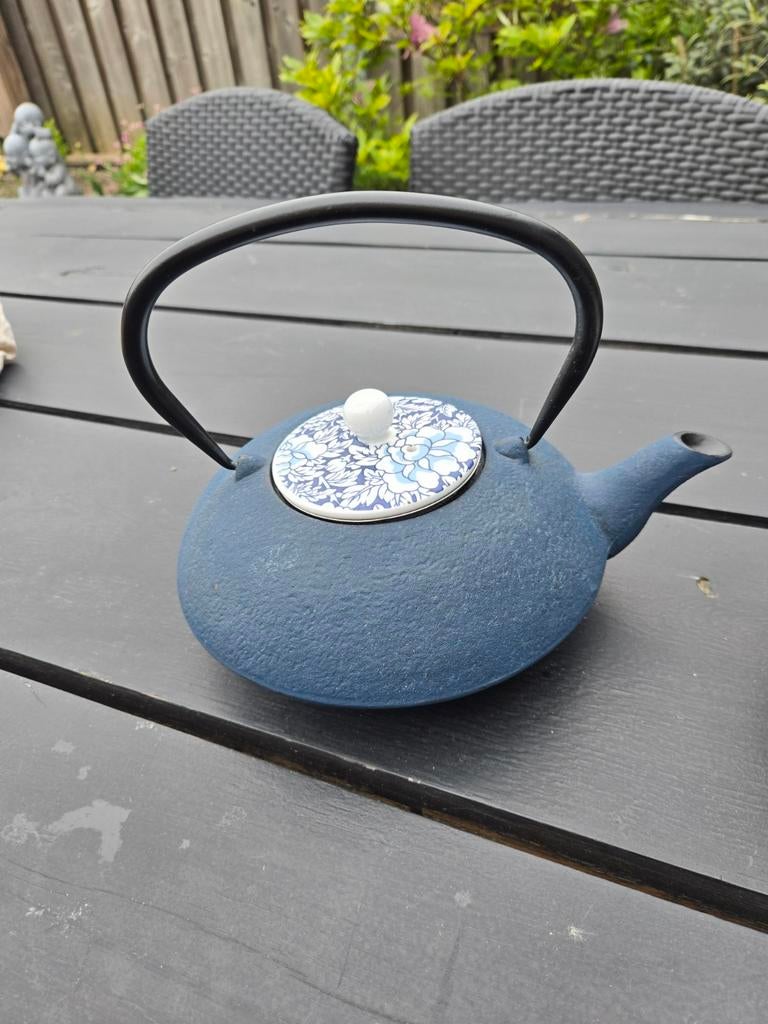 Bredemeijer theepot met kommetjes - zwaar en weinig gebruikt, Huis en Inrichting, Keuken | Servies, Ophalen, Keramiek, Overige typen