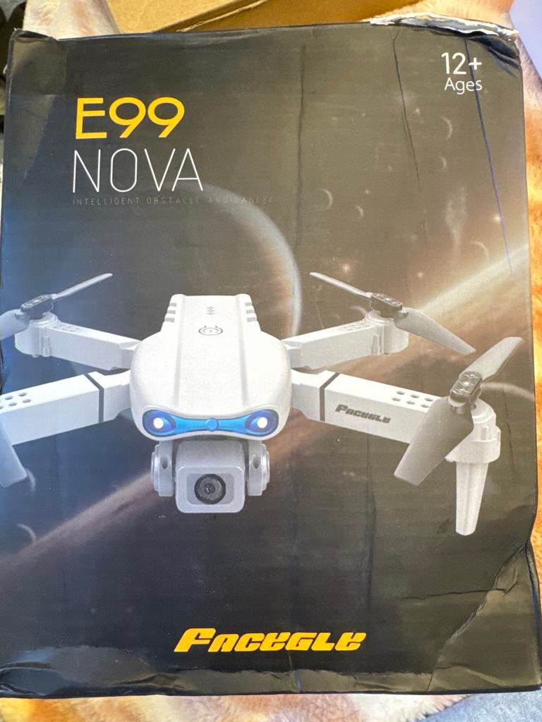 E99 NOVA Drone met 4K Camera - Obstacle Avoidance, Ophalen, Overige merken, Obstakel-ontwijking, Nieuw