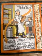 Vintage Reclamefolder Stoom beschuitgeleifabriek Zeelandia, Ophalen of Verzenden, Gebruikt, Reclamebord