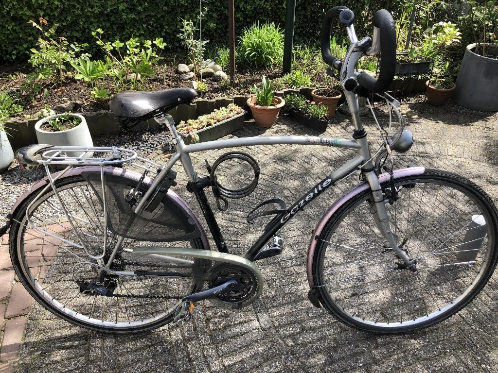 Gazelle herenfiets Montreux, Fietsen en Brommers, Ophalen, Gebruikt, Velgrem, Versnellingen