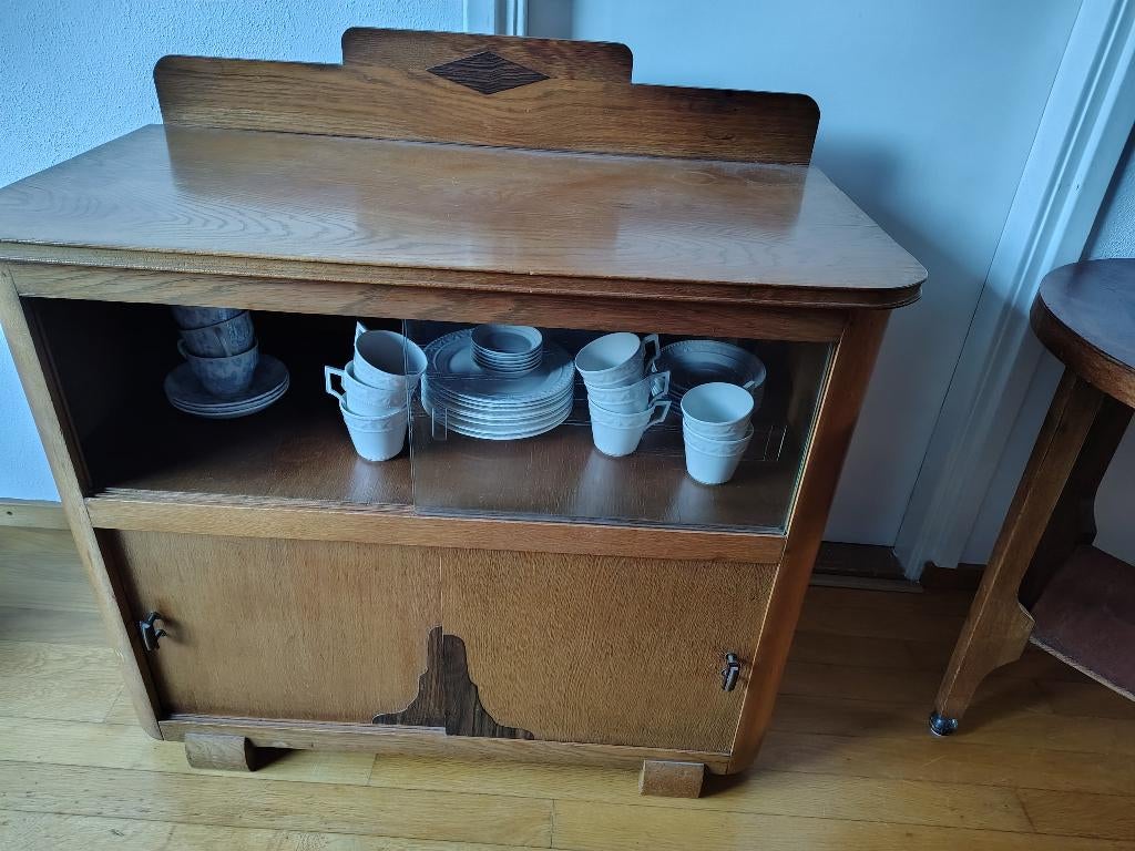 art deco theekastje, Antiek en Kunst, Ophalen
