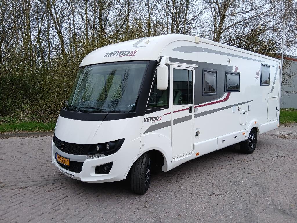 Rapido 886 F intergraal camper 2.3 M-jet 160pk automaat 2020, Ringverwarming, Fiat, Diesel, 7 tot 8 meter