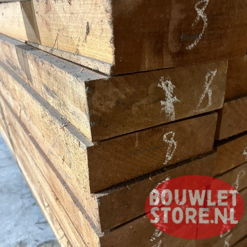 Hardhouten balken 65x205mm | Tauari | Braziliaans eiken balk, Eiken, Nieuw, Ophalen of Verzenden, Balk