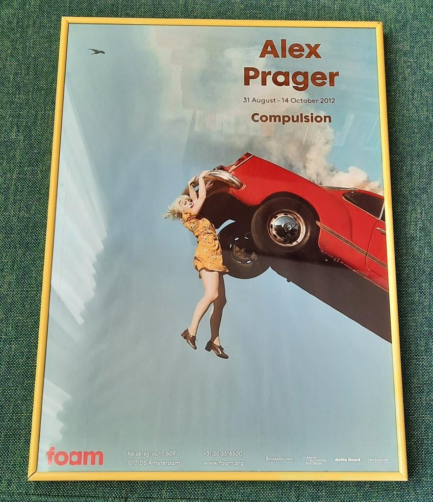 Affiche Alex Prager - Foam 2012, Rechthoekig Staand, Met lijst, Ophalen of Verzenden, Zo goed als nieuw