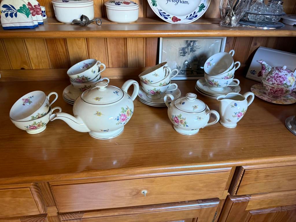 vintage Thomas Ivory Bavaria porseleinen servies, Ophalen