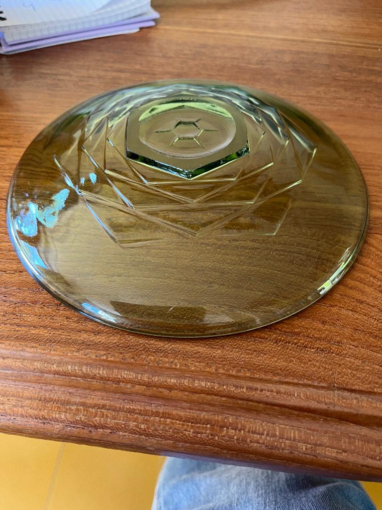 Copier persglas pineapple, Huis en Inrichting, Keuken | Servies, Ophalen, Gebruikt, Glas, Overige stijlen