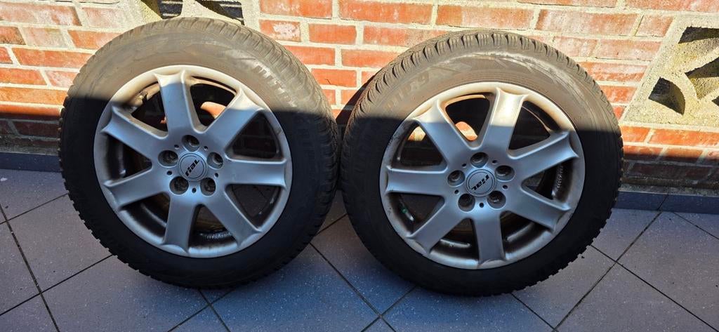 Volkswagen golf tsi 6  4 velgen +winter banden, Auto-onderdelen, 16 inch, 205 mm, Winterbanden, Ophalen of Verzenden