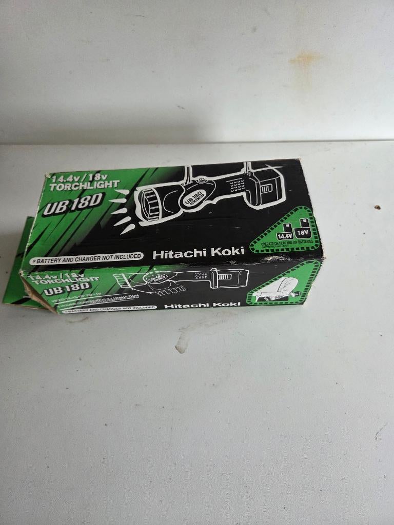 hitachi koki accu werklamp, 14,4/18v, nieuw., Ophalen of Verzenden, Nieuw, Minder dan 50 watt, Lamp