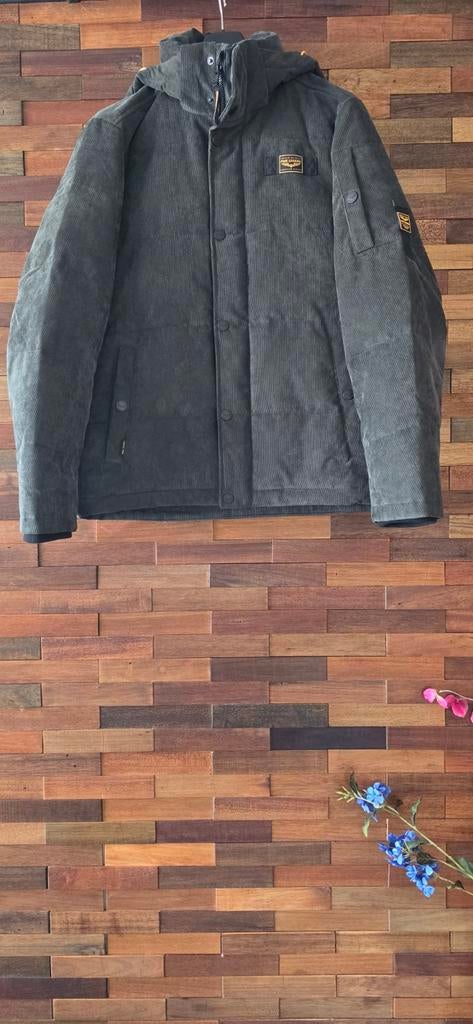 PME Legend Gobbler Pufferjas - Waterafstotend Corduroy, Kleding | Heren, Jassen | Winter, Ophalen, Overige maten, Zo goed als nieuw
