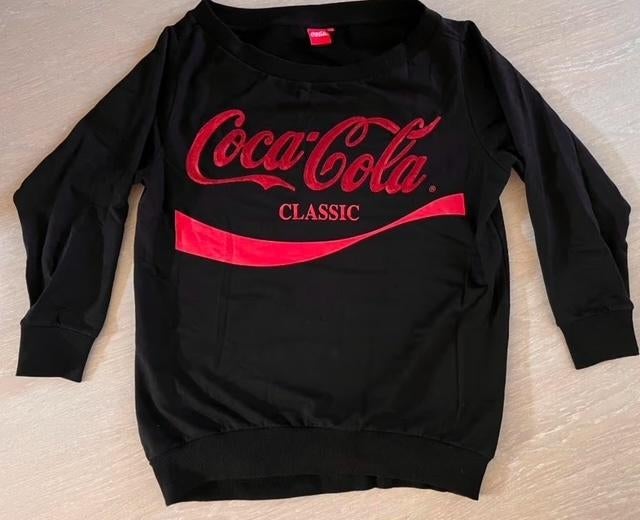 IGST Coca Cola Sweater, maat L, Coca Cola, Zwart, Maat 42/44 (L), Ophalen of Verzenden