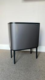 Brabantia Bo Touch bin Platinum, Huis en Inrichting, Ophalen, Kunststof, Gebruikt, 50 tot 75 cm