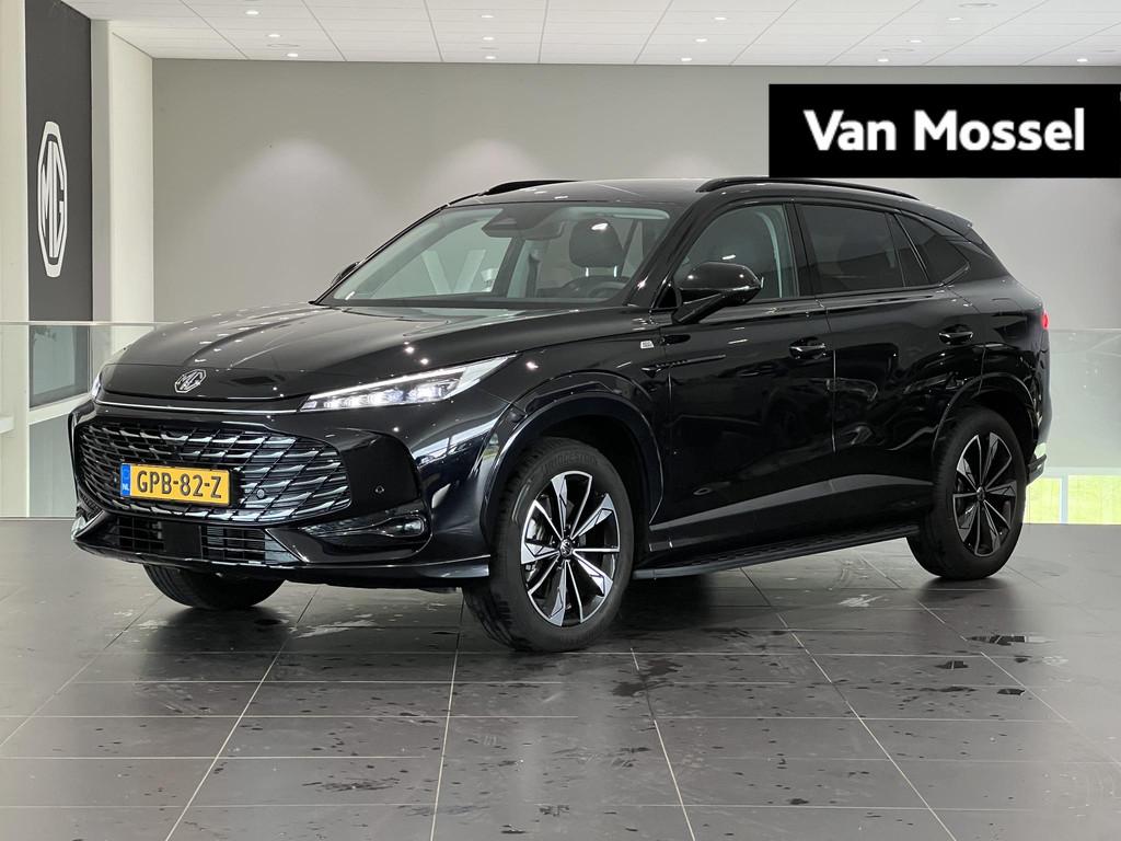 MG HS PHEV 1.5 Luxury Privacy Glas | Navigatie | 360 Camera, Auto's, MG, 12 maanden, Stof, Gebruikt, 4 cilinders