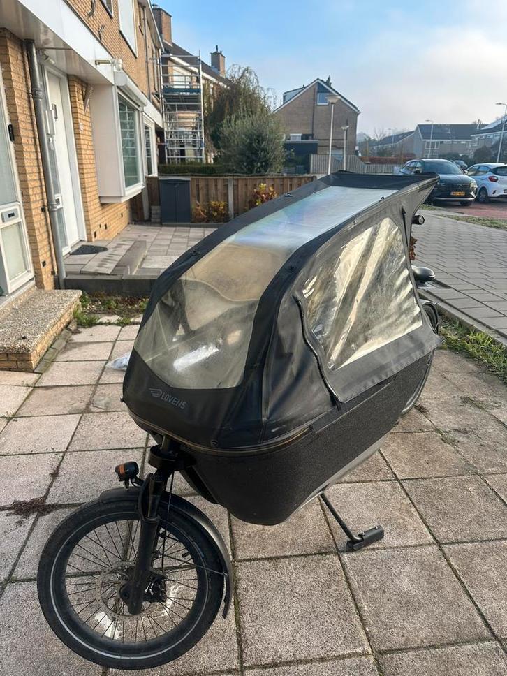 Lovens Regenhuif versie 2, Fietsen en Brommers, Fietsen | Bakfietsen, Gebruikt, Overige merken, Huif, Ophalen of Verzenden