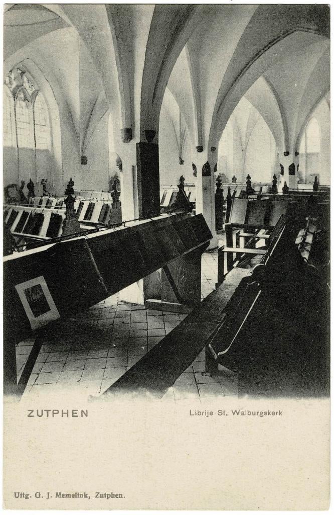 Zutphen - Librije St. Walburgskerk - Circa 1904  , Verzenden, Voor 1920, Gelderland