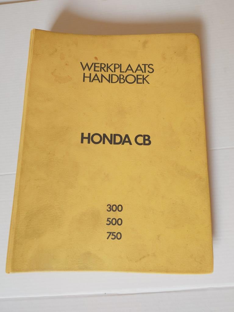 1972 honda cb werkplaats handboek, Ophalen of Verzenden, Honda