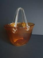 Vaas, Gebruikt, Geel, Ophalen of Verzenden, Glas