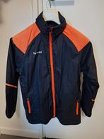 Hummel regenjas met capuchon maat 152 - Zwart/Oranje, Kinderen en Baby's, Kinderkleding | Maat 152, Gebruikt, Jongen of Meisje
