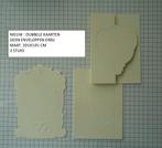 gratis: 3 dubbele kaarten ( alleen verzenden, Ophalen, Nieuw, Overige thema's, Blanco kaart of Basiskaart