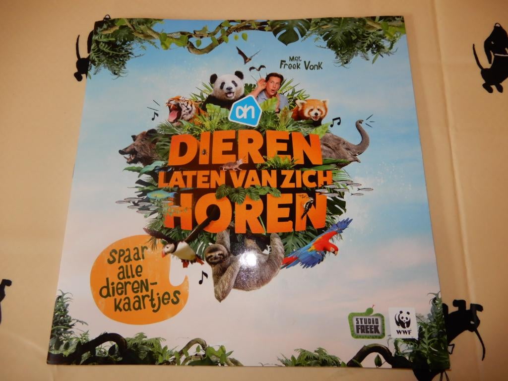 AH Freek Vonk Dieren laten van Zich horen album compleet, Albert Heijn, Verzenden