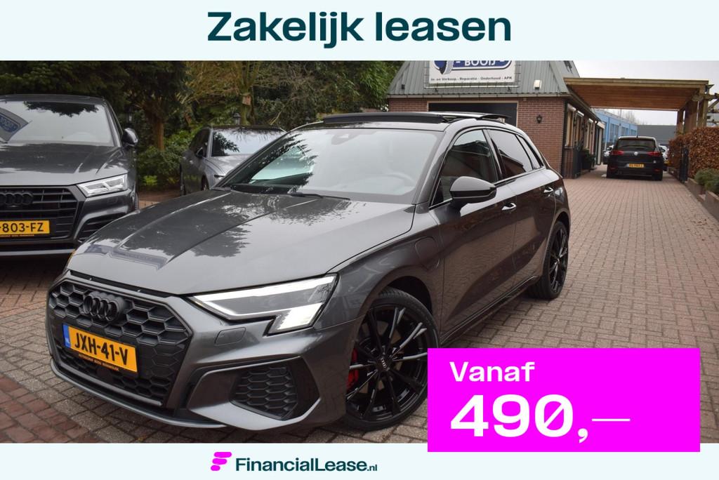 Audi A3 Sportback 45 TFSI e S-LINE/245PK Competition/AUTOMAA, Adaptive Cruise Control, Gebruikt, Euro 6, 4 cilinders
