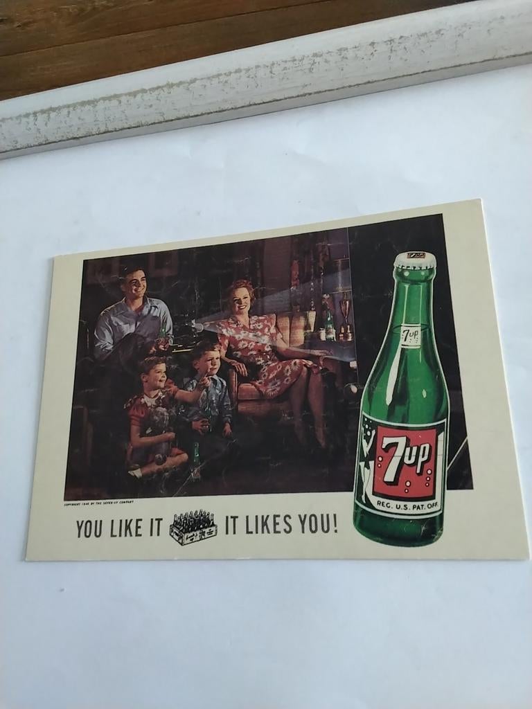 7 UP. YOU LIKE IT. IT LIKES YOU, Verzamelen, Ophalen of Verzenden, Overige thema's