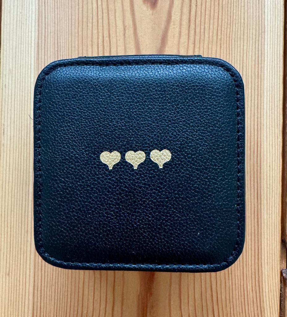 Vedder & Vedder Sieraden Organizer / Travelcase - Zwart Goud, Ophalen of Verzenden, Nieuw, Zwart