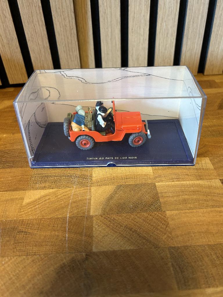 Kuifje auto het zwarte goud 1:43, Hobby en Vrije tijd, Modelauto's | 1:43, Ophalen of Verzenden, Zo goed als nieuw, Auto, Overige merken
