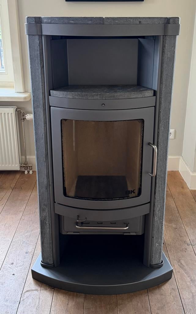 BK Topas 8kW Speksteenkachel Houtkachel Vrijstaand, Huis en Inrichting, Kachels, Houtkachel, Ophalen of Verzenden, Zo goed als nieuw