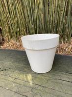 Bloempot, Ophalen, Kunststof, Rond, Zo goed als nieuw