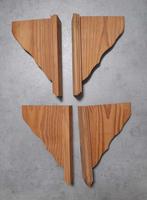 2 sets houten Plankdragers / plankensteun, Ophalen of Verzenden, Gebruikt