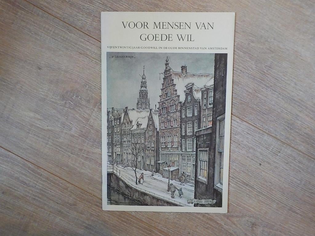 Voor mensen van goede wil. Leger des Heils en Anton Pieck, Ophalen of Verzenden, Zo goed als nieuw