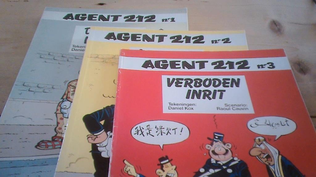 Agent 212, Eén stripboek, Verzenden, Zo goed als nieuw