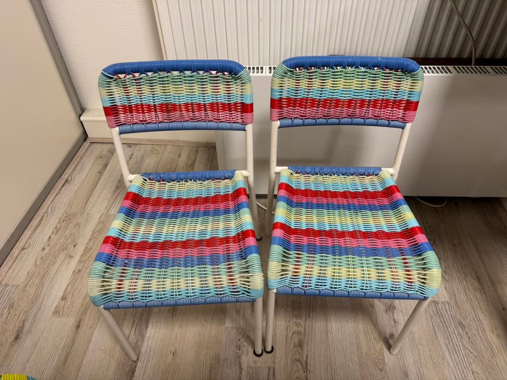 Ikea fargglad stoeltjes, Kinderen en Baby's, Kinderkamer | Tafels en Stoelen, Ophalen, Gebruikt, Stoel(en)