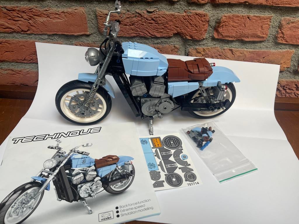 Sembo 701714 Harley Davidson Motor, Kinderen en Baby's, Ophalen of Verzenden, Zo goed als nieuw