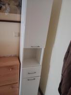 Witte badkamerkast met lades, Ophalen, (Half)hoge kast, Minder dan 50 cm, Gebruikt
