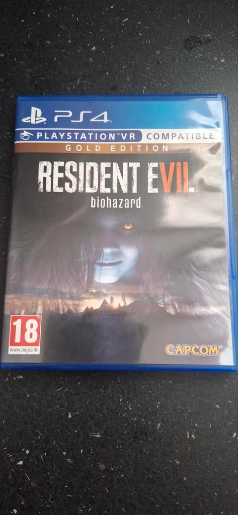 Resident Evil 7 Biohazard Gold Edition PS4 (VR Compatible), Avontuur en Actie, Vanaf 18 jaar, 1 speler, Virtual Reality